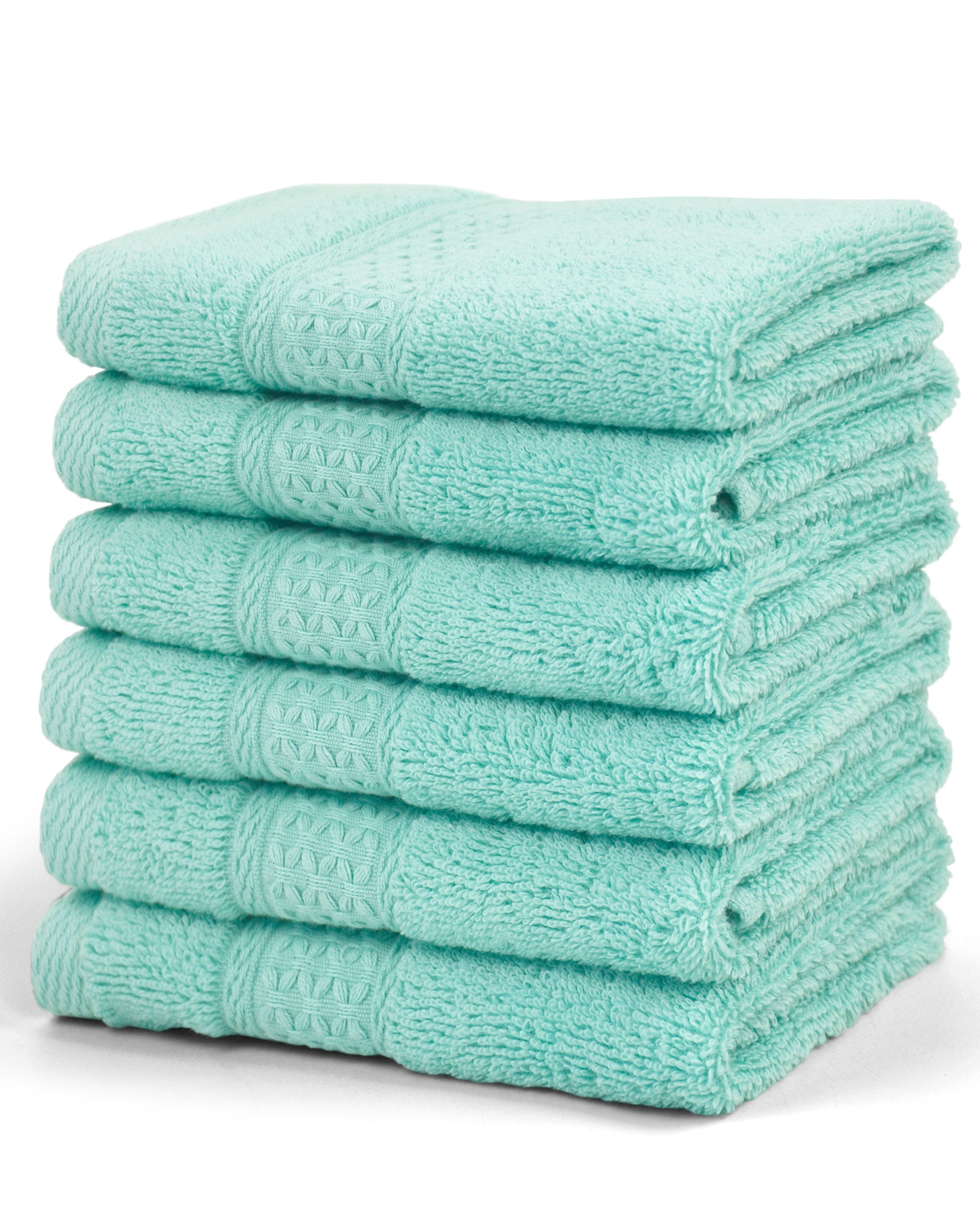 Cleanbear Ultra Soft Hand Towels 6 Colors Bathroom Towels (13 x 29 In)