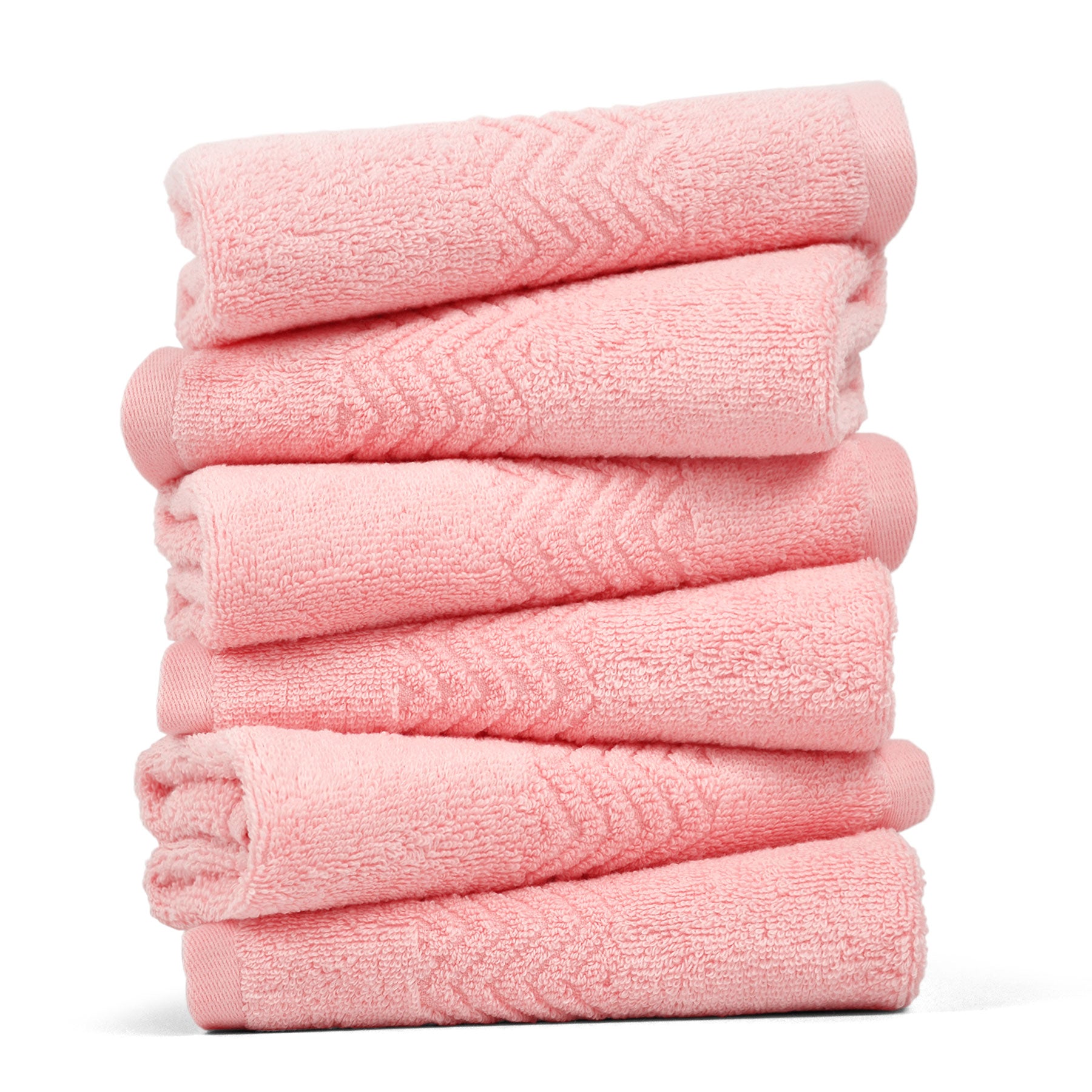 Cleanbear Bath Wash Cloths (13 x 13 Inch), 6-Pack 3 Colors