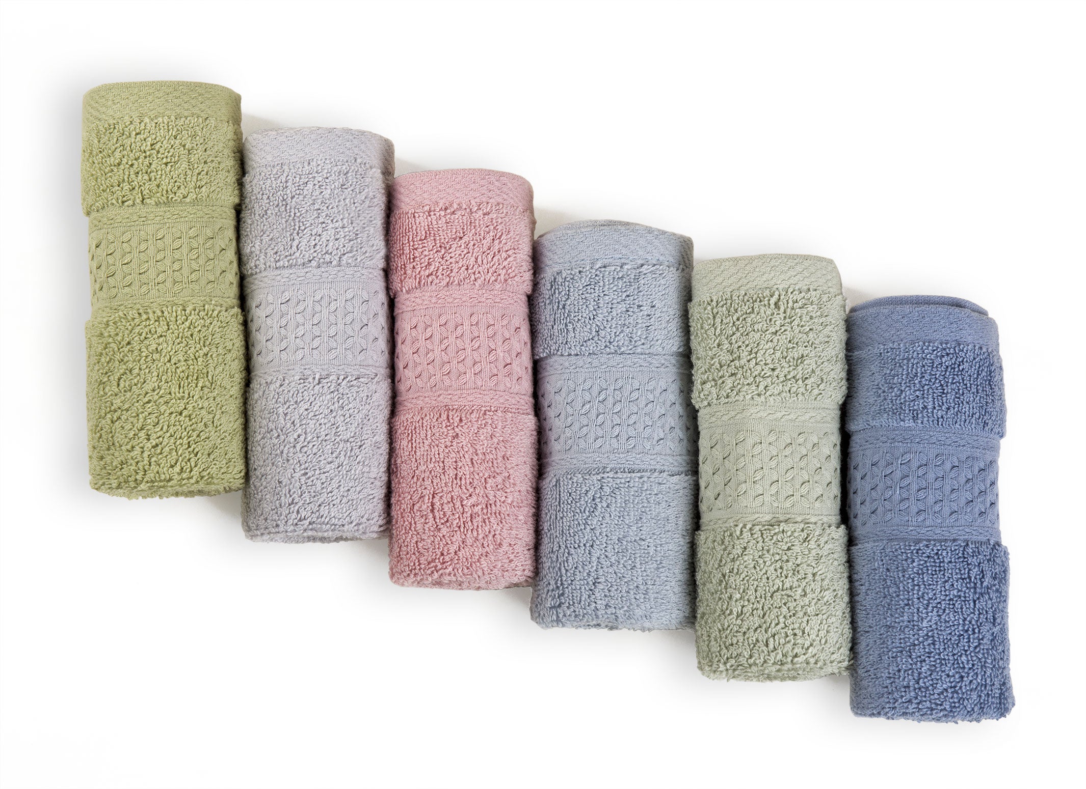 Bath Washcloths Soft Cotton Wash Cloths for Face 6 Pack 13 x 13 Inches –  Cleanbear