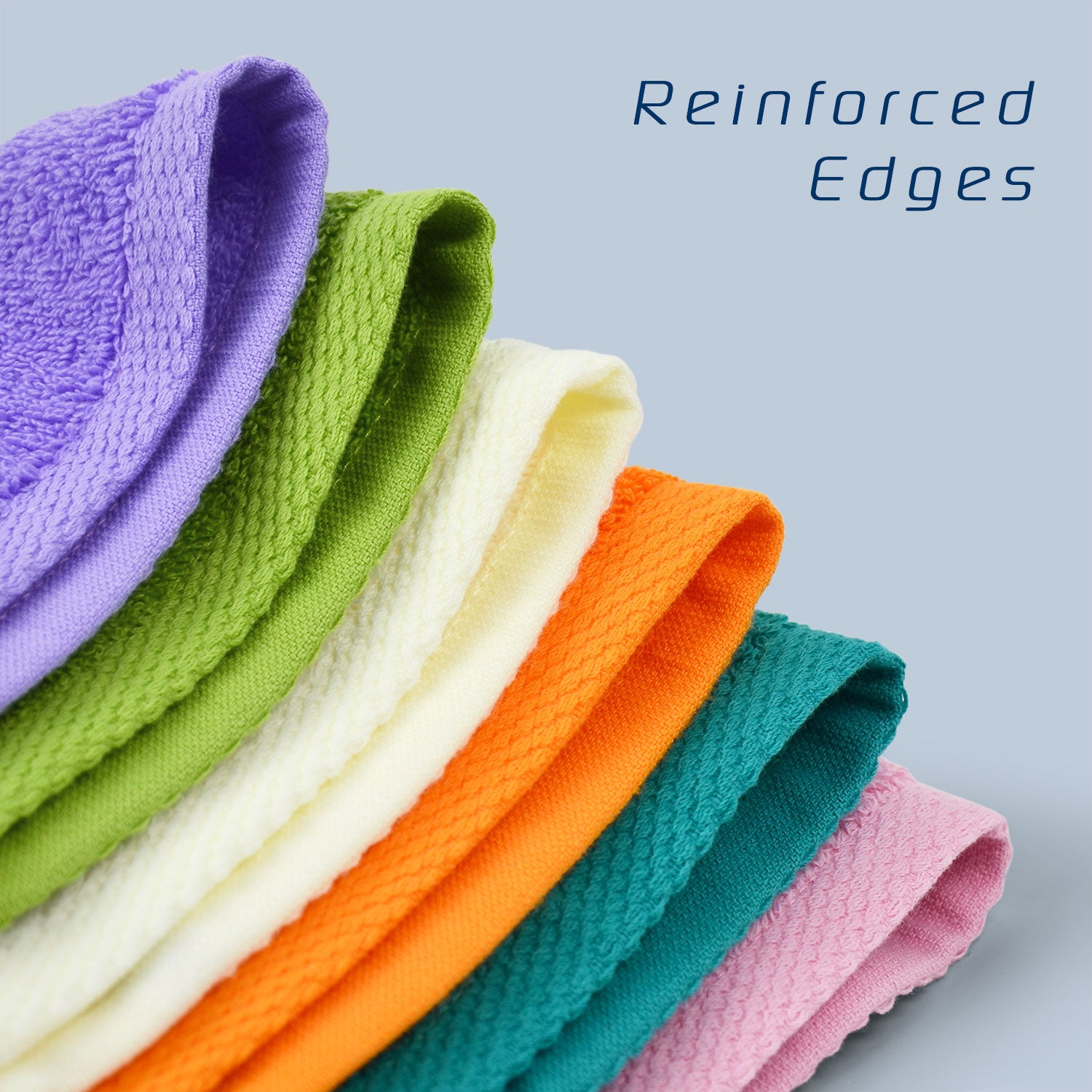 Ultra Soft Hand Towels 12 Pack 6 Colors for All Family Members (13 x 29  Inches) – Cleanbear