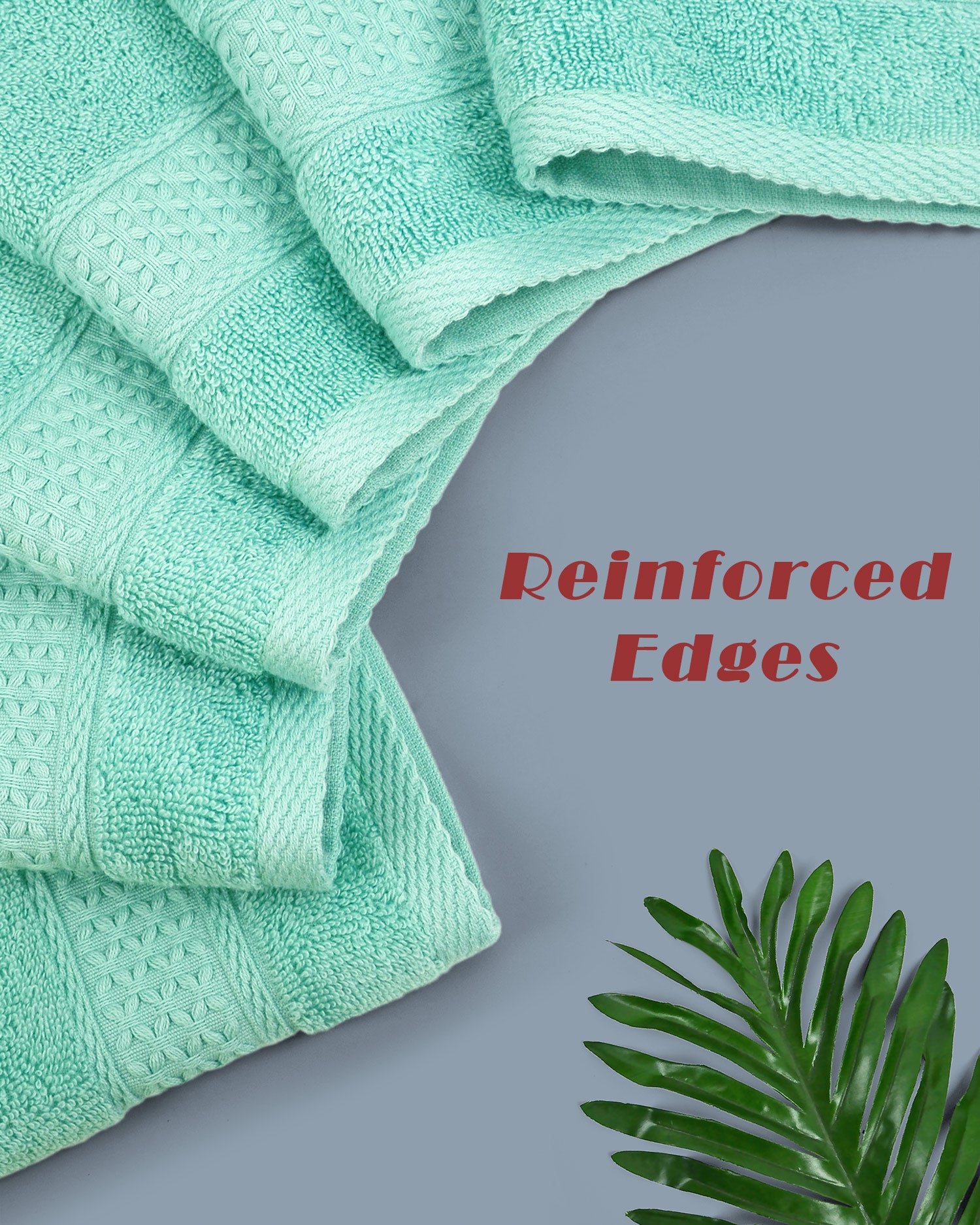 Bath Washcloths Soft Cotton Wash Cloths for Face 6 Pack 13 x 13 Inches –  Cleanbear