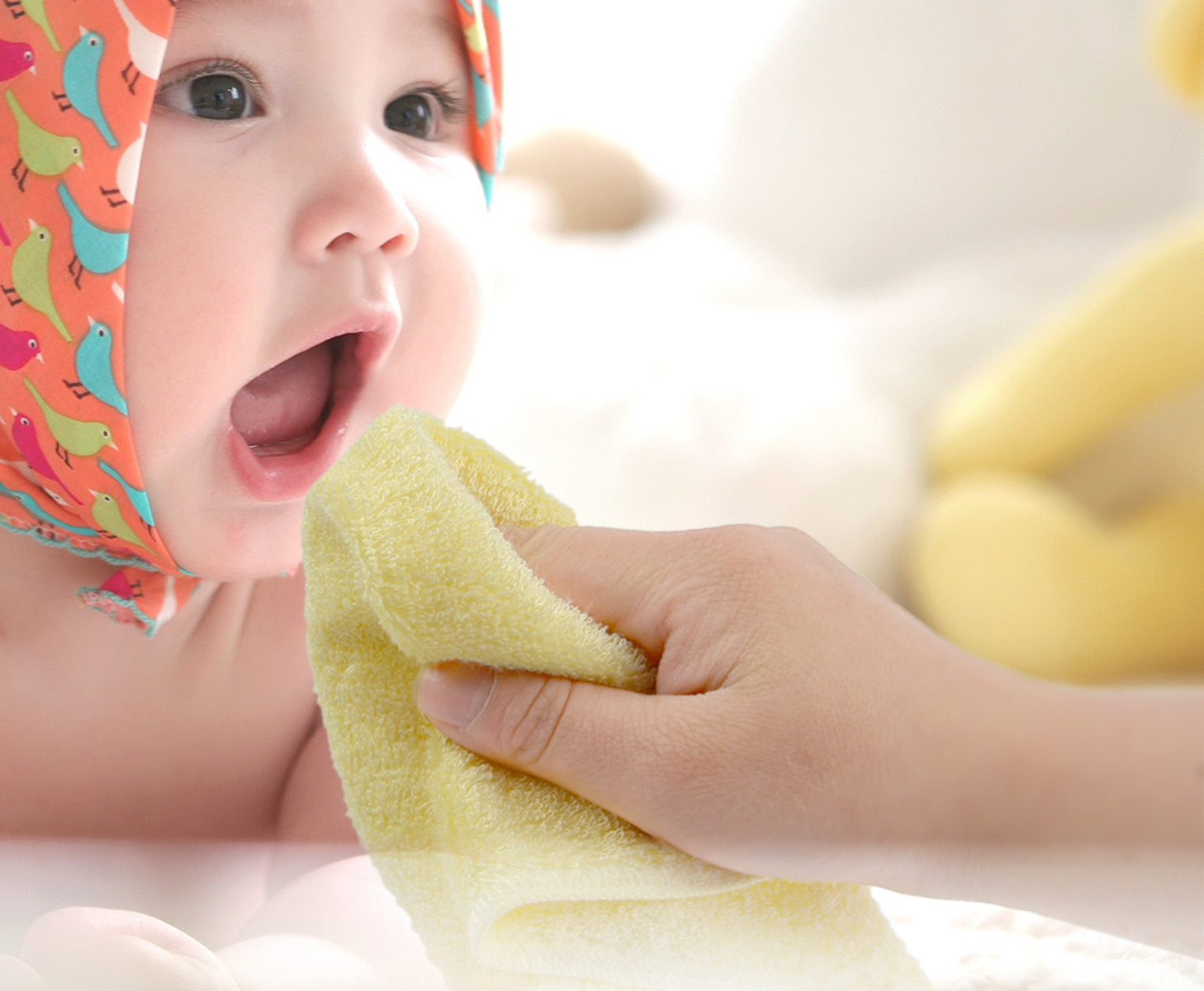 Bamboo Washcloths for Baby & Adults with Sensitive Skins 3 Colors